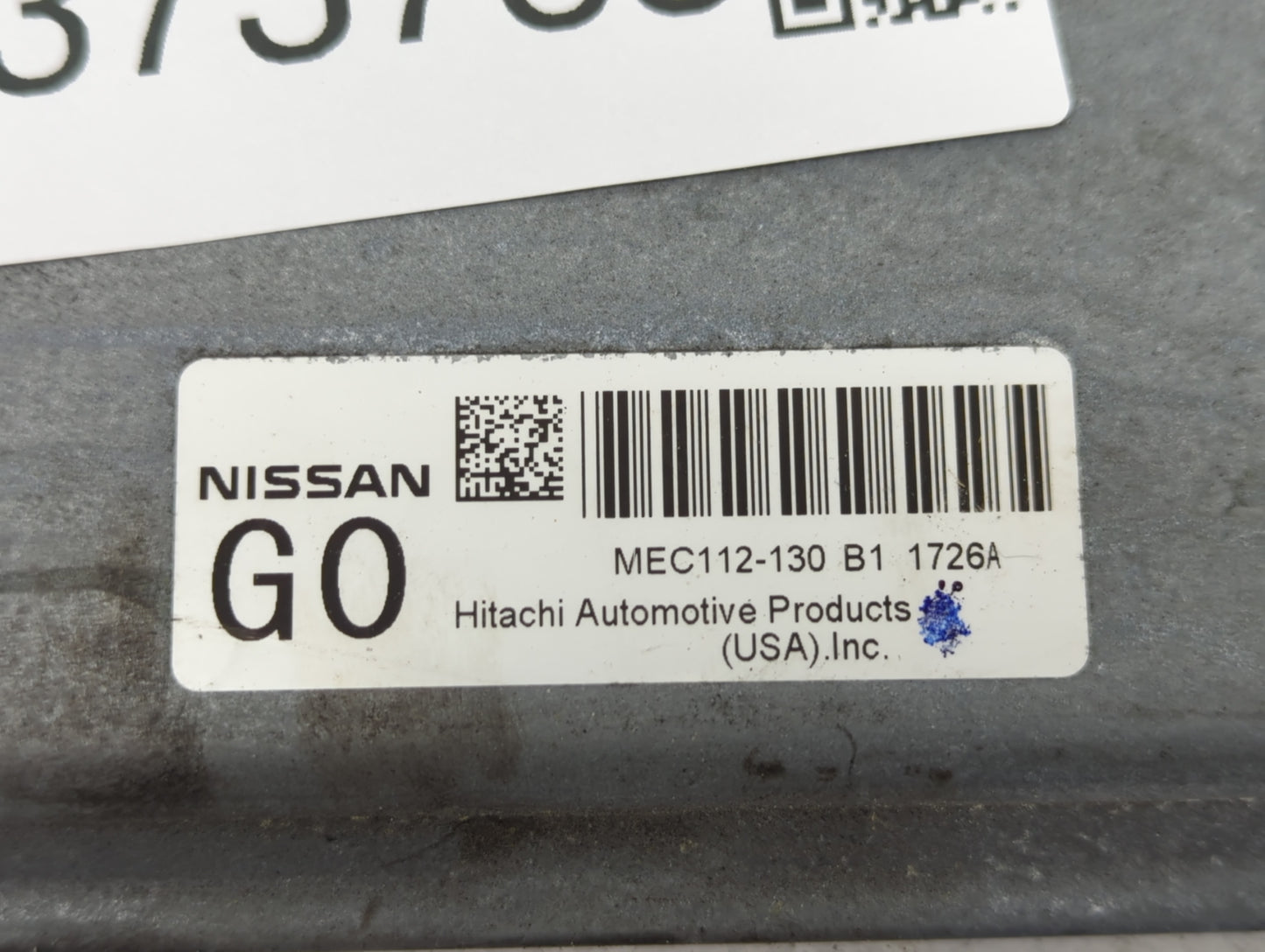 2011-2013 Nissan Altima PCM Engine Control Computer ECU ECM PCU OEM P/N:MEC112-130B1 Fits Fits 2011 2012 2013 OEM Used Auto 