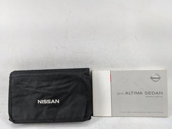 compare product 2013 Nissan Altima Owners Manual Book Guide OEM Used Auto Parts