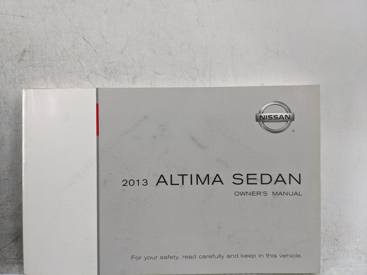 2013 Nissan Altima Owners Manual Book Guide OEM Used Auto Parts - Oemusedautoparts1.com