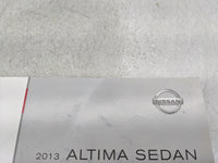 2013 Nissan Altima Owners Manual Book Guide OEM Used Auto Parts - Oemusedautoparts1.com