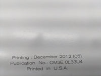 2013 Nissan Altima Owners Manual Book Guide OEM Used Auto Parts - Oemusedautoparts1.com