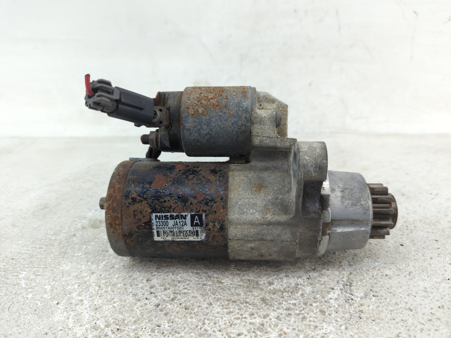 2013-2014 Nissan Altima Car Starter Motor Solenoid OEM P/N:23300 JA12A Fits Fits 2013 2014 2017 OEM Used Auto Parts - Oemuse