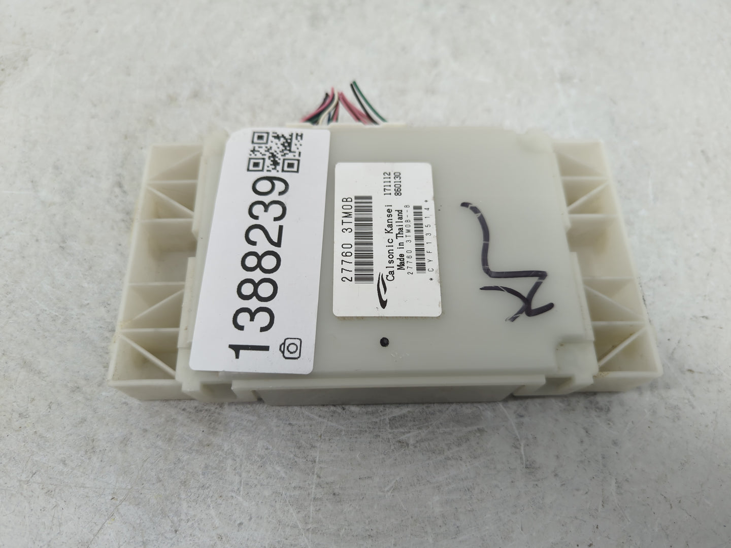 2013-2013 Nissan Altima Temperature Control Module 277603tm0b - Oemusedautoparts1.com
