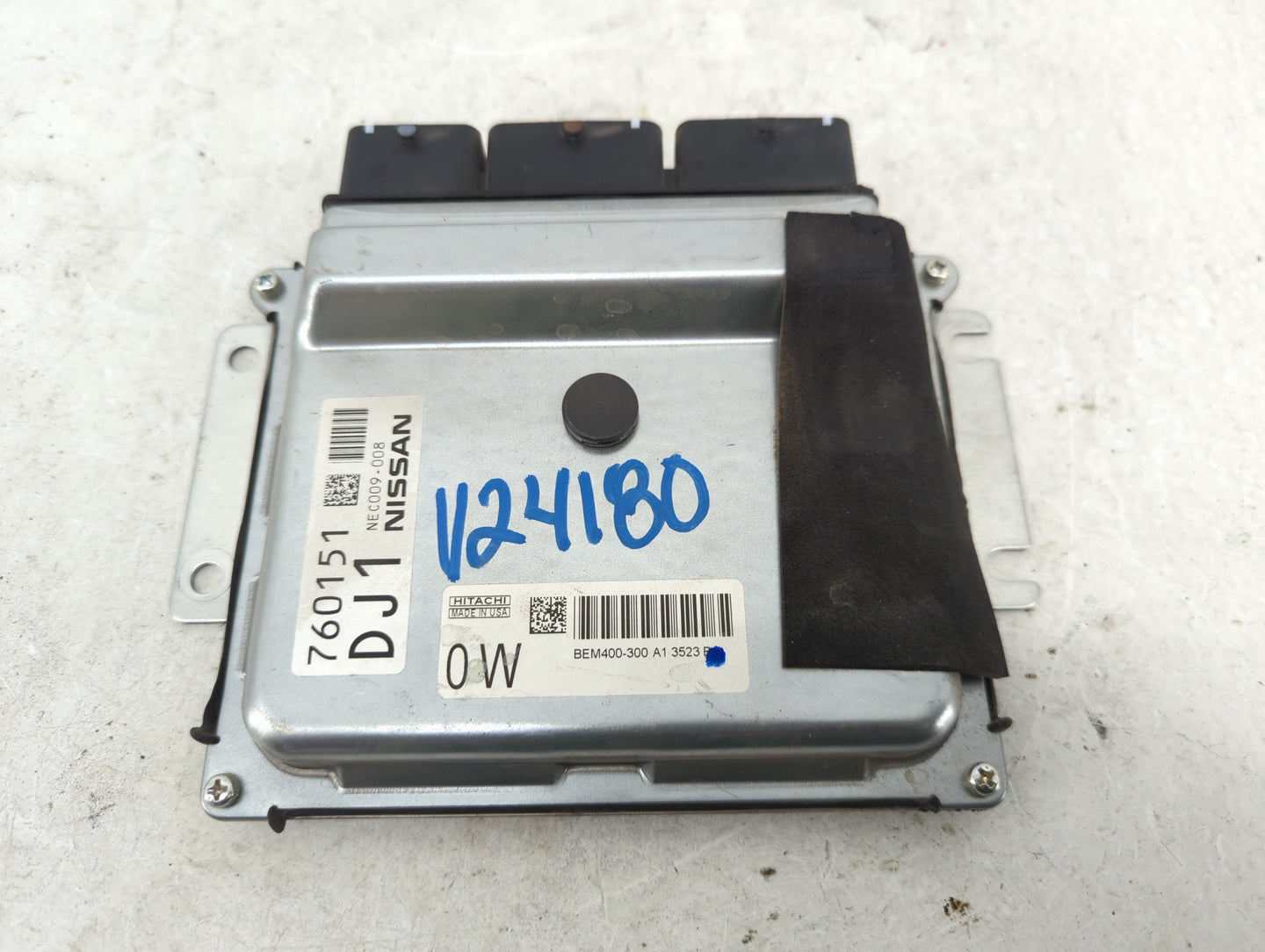 2013-2014 Nissan Altima PCM Engine Control Computer ECU ECM PCU OEM P/N:NEC009-008 Fits Fits 2013 2014 OEM Used Auto Parts -