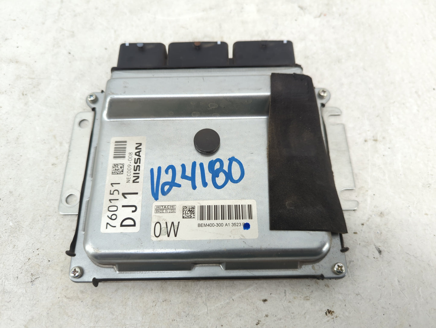 2013-2014 Nissan Altima PCM Engine Control Computer ECU ECM PCU OEM P/N:NEC009-008 Fits Fits 2013 2014 OEM Used Auto Parts -