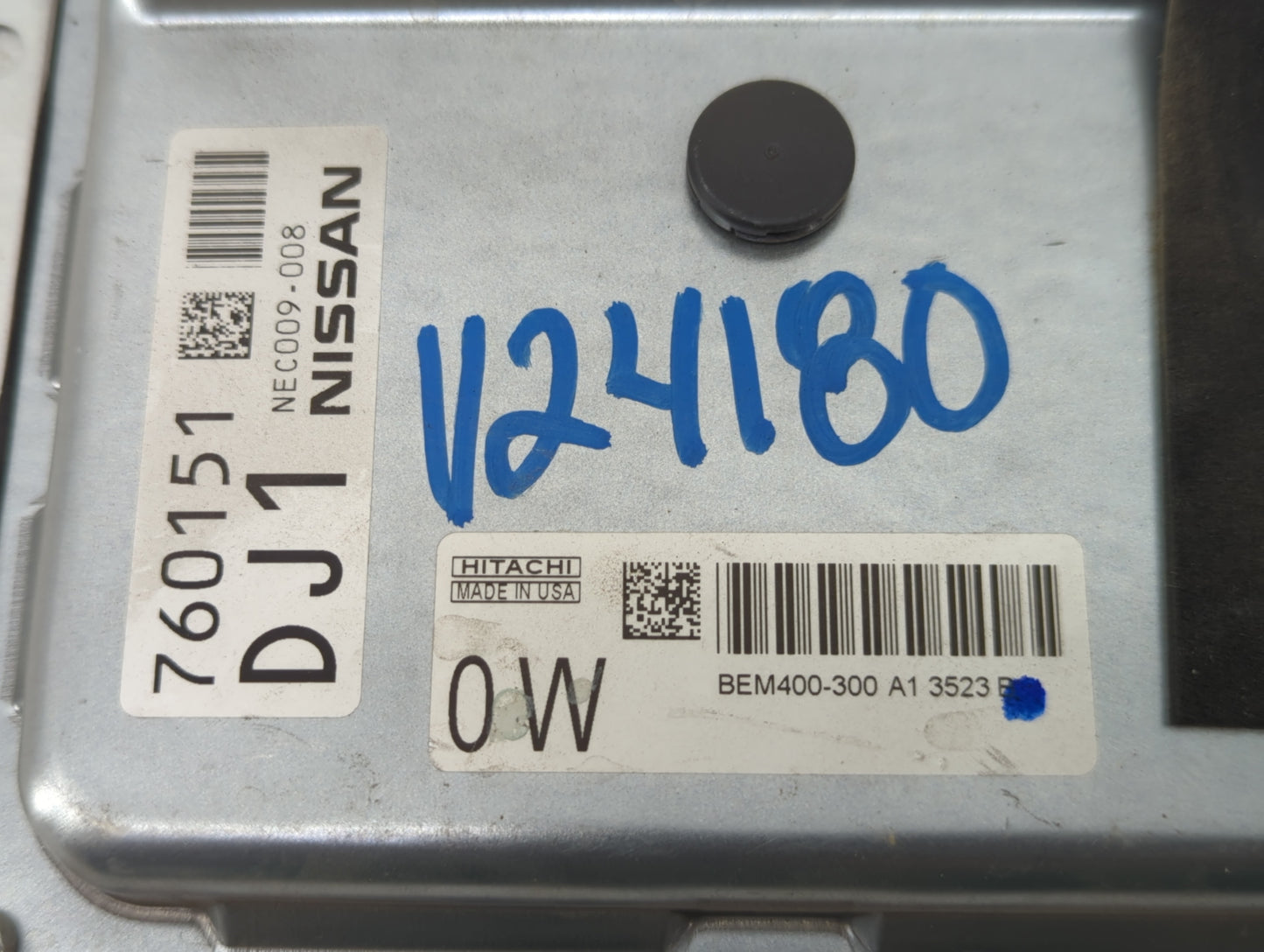 2013-2014 Nissan Altima PCM Engine Control Computer ECU ECM PCU OEM P/N:NEC009-008 Fits Fits 2013 2014 OEM Used Auto Parts -