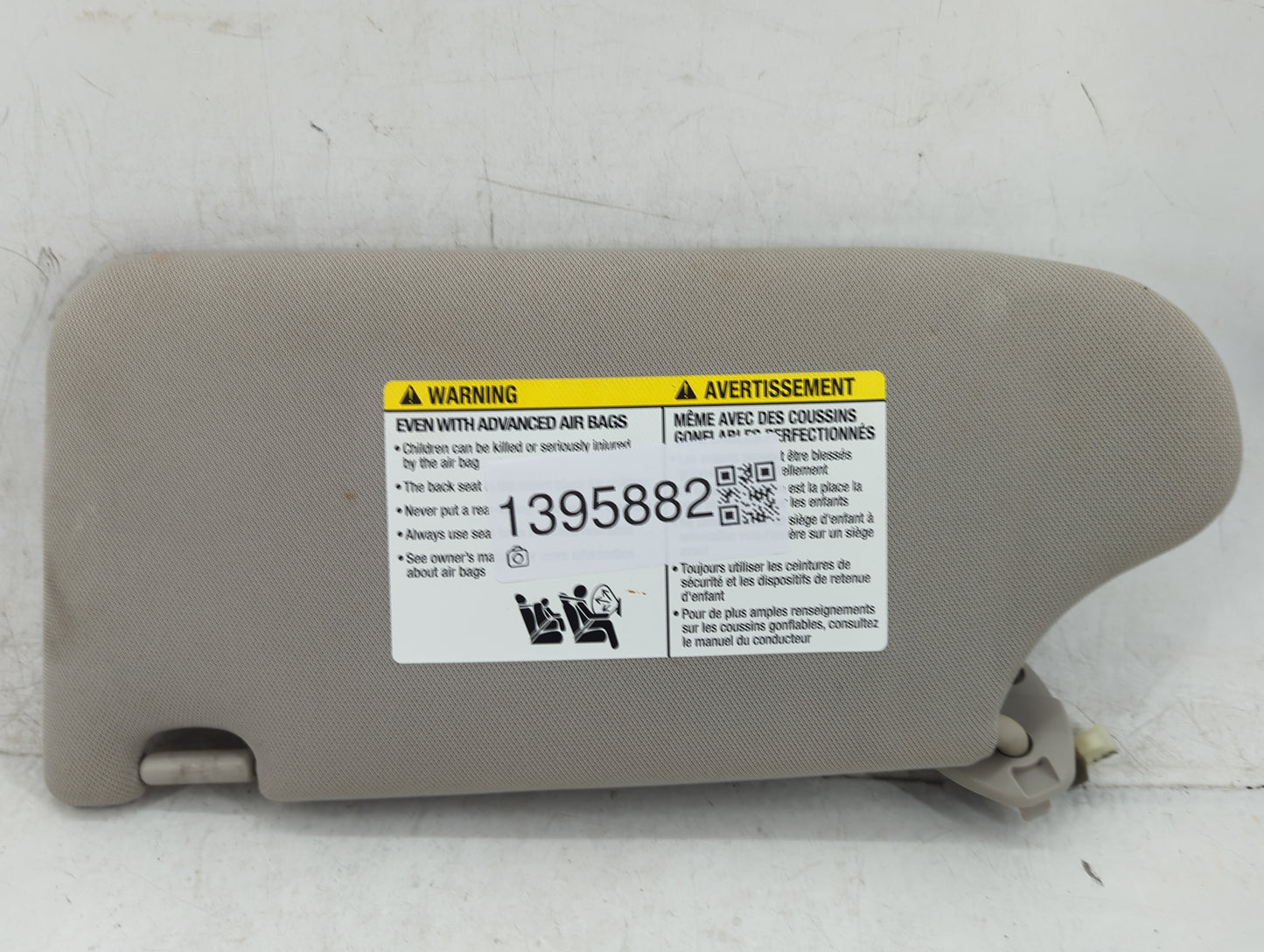 2013-2018 Nissan Altima Sun Visor Shade Replacement Passenger Right Mirror Fits Fits 2013 2014 2015 2016 2017 2018 OEM Used 