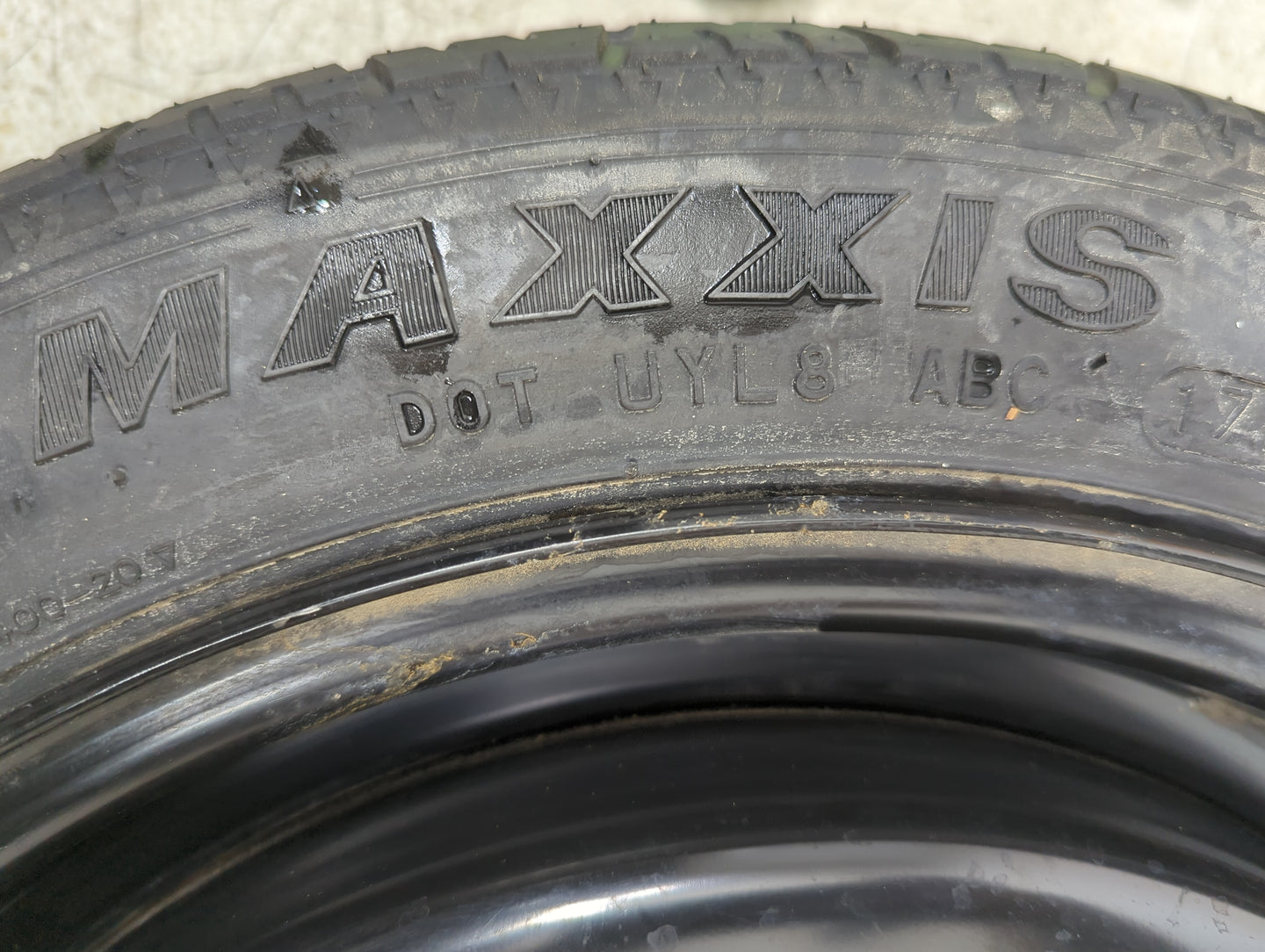 2013 Nissan Altima Spare Donut Tire Wheel Rim Oem 1397326 - Oemusedautoparts1.com