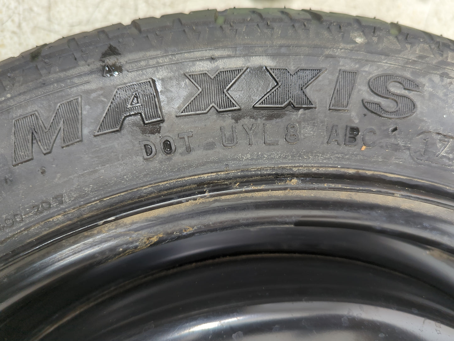 2013 Nissan Altima Spare Donut Tire Wheel Rim Oem 1397326 - Oemusedautoparts1.com