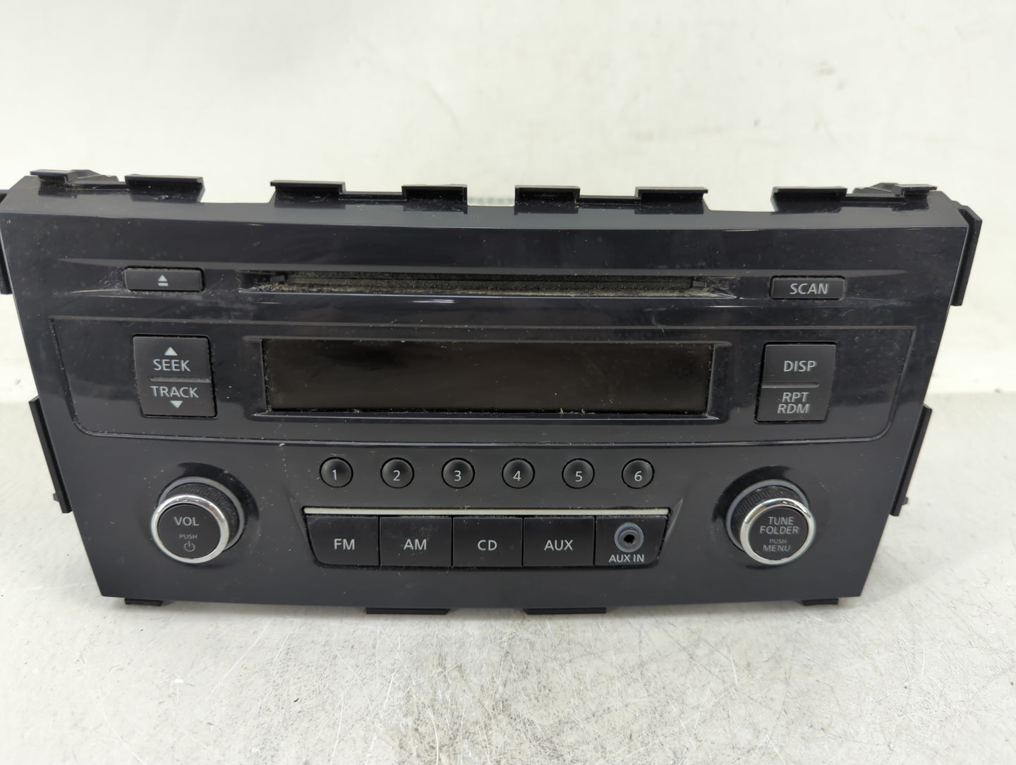 2013-2015 Nissan Altima Radio AM FM Cd Player Receiver Replacement P/N:28185-3TA0G Fits Fits 2013 2014 2015 OEM Used Auto Pa