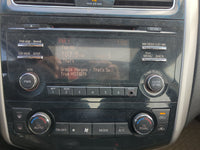 2013 Nissan Altima Radio AM FM Cd Player Receiver Replacement Fits OEM Used Auto Parts - Oemusedautoparts1.com