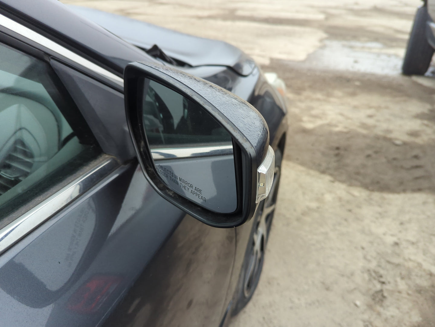 2013-2018 Nissan Altima Passenger Side View Mirror - Right Door Mirror OEM Used - Oemusedautoparts1.com