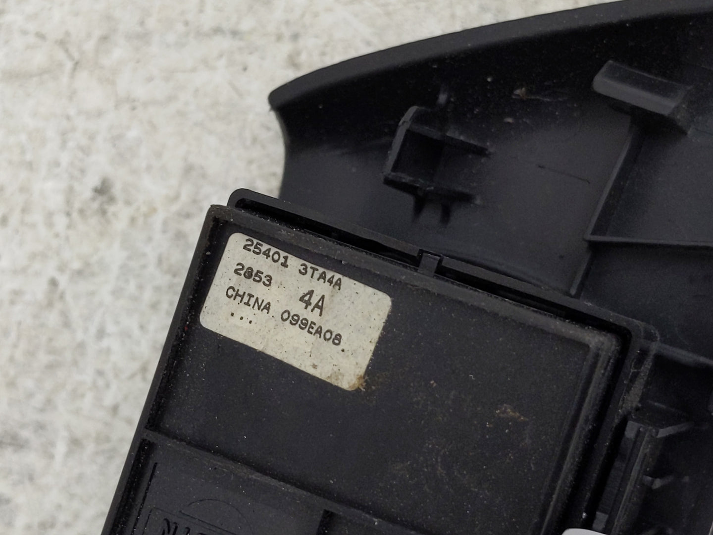 2013-2018 Nissan Altima Master Power Window Switch Replacement Driver Side Left P/N:254013TA4A Fits OEM Used Auto Parts - Oe