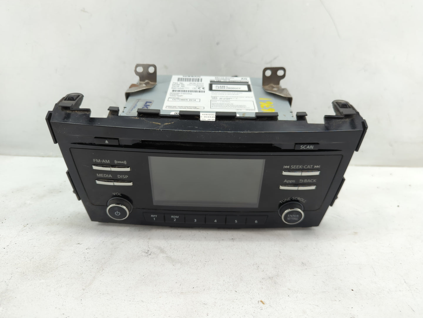 2013-2015 Nissan Altima Radio AM FM Cd Player Receiver Replacement P/N:28185 3TA1C Fits Fits 2013 2014 2015 OEM Used Auto Pa