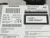 2013-2015 Nissan Altima Radio AM FM Cd Player Receiver Replacement P/N:28185 3TA1C Fits Fits 2013 2014 2015 OEM Used Auto Pa