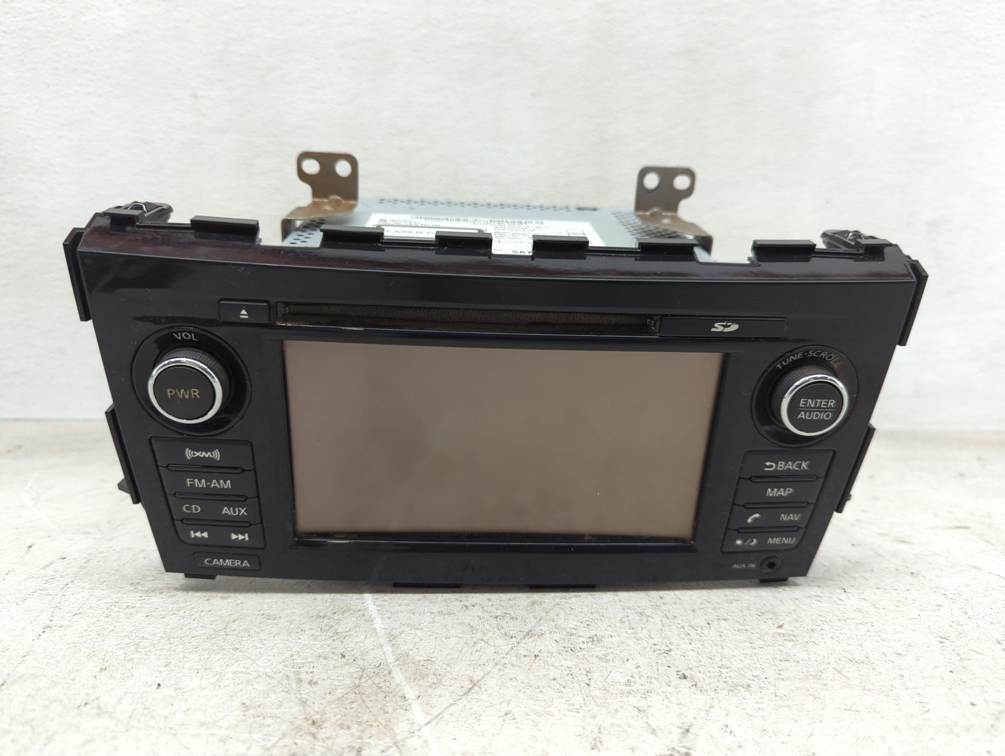 2013-2014 Nissan Altima Radio AM FM Cd Player Receiver Replacement P/N:7 612 051 140 259153TA1A Fits Fits 2013 2014 OEM Used