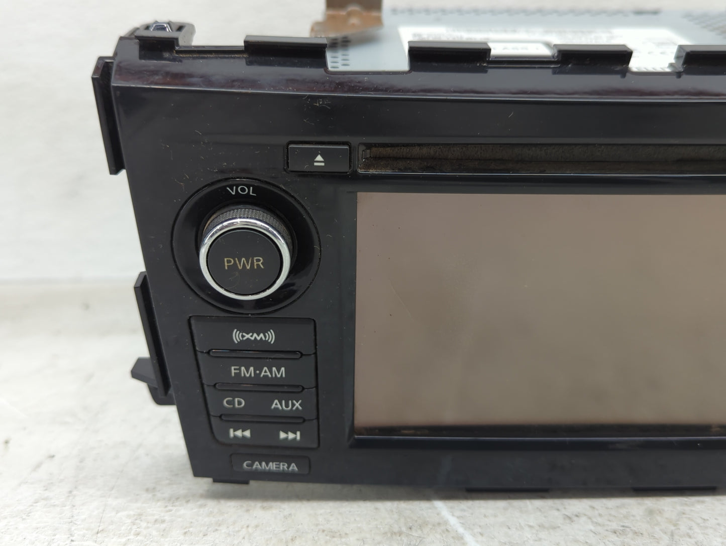 2013-2014 Nissan Altima Radio AM FM Cd Player Receiver Replacement P/N:7 612 051 140 259153TA1A Fits Fits 2013 2014 OEM Used