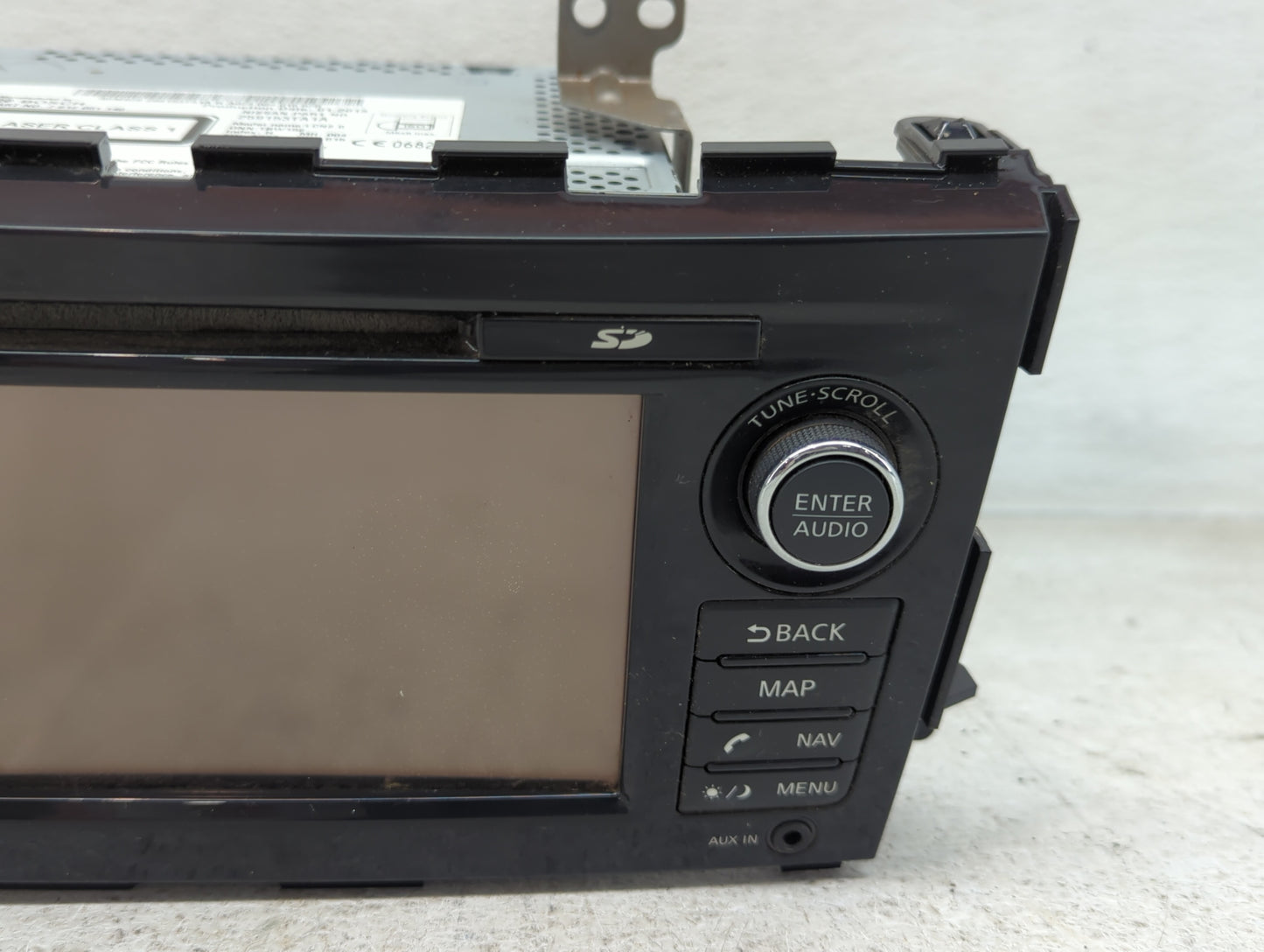 2013-2014 Nissan Altima Radio AM FM Cd Player Receiver Replacement P/N:7 612 051 140 259153TA1A Fits Fits 2013 2014 OEM Used