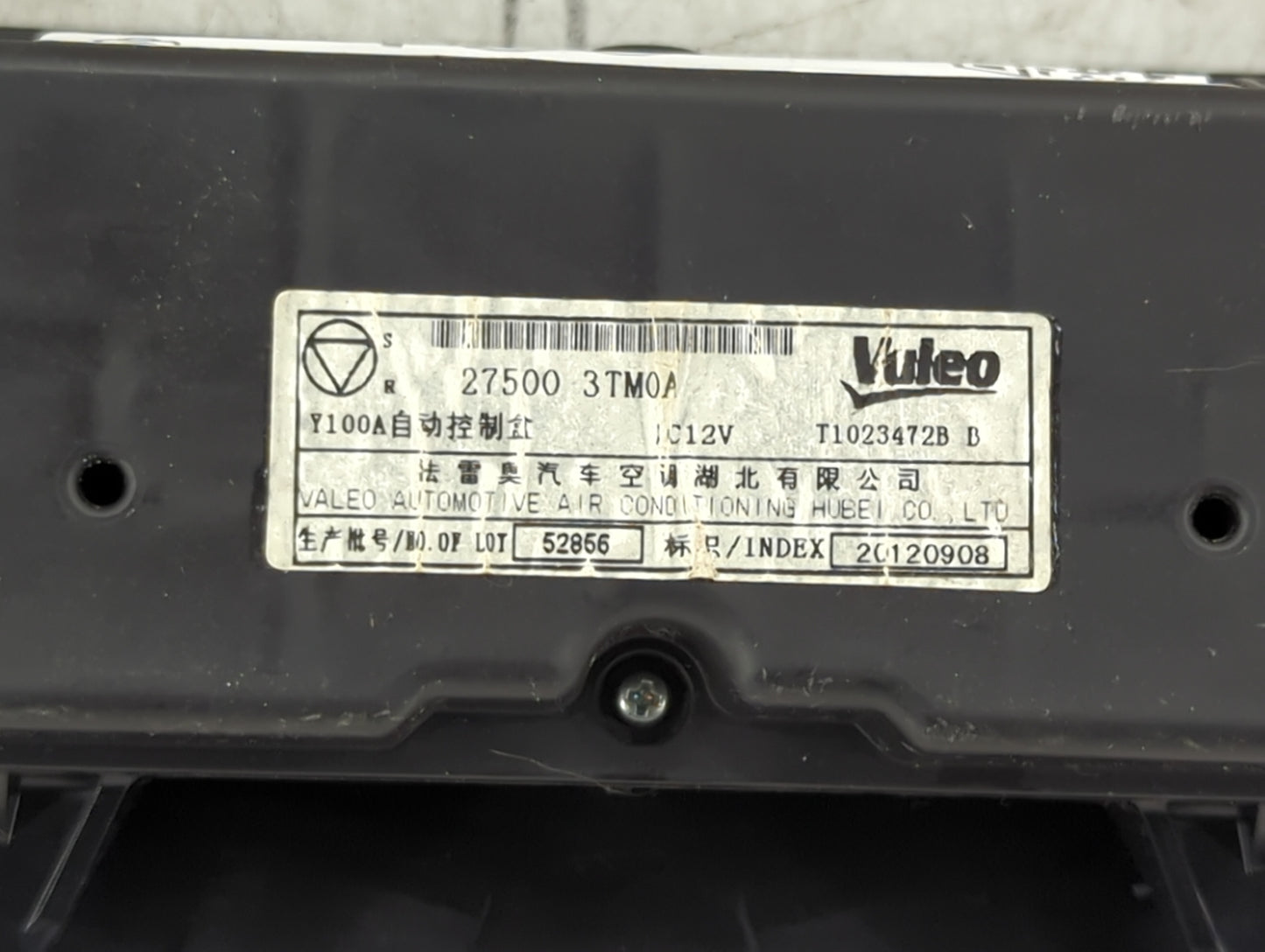 2013-2015 Nissan Altima Climate Control Module Temperature AC/Heater Replacement P/N:27500 3TM0A Fits Fits 2013 2014 2015 OE