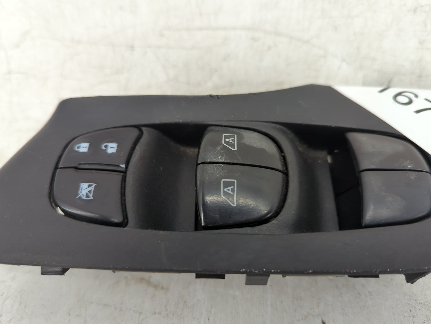 2013-2018 Nissan Altima Master Power Window Switch Replacement Driver Side Left P/N:25401 3TA4A Fits OEM Used Auto Parts - O