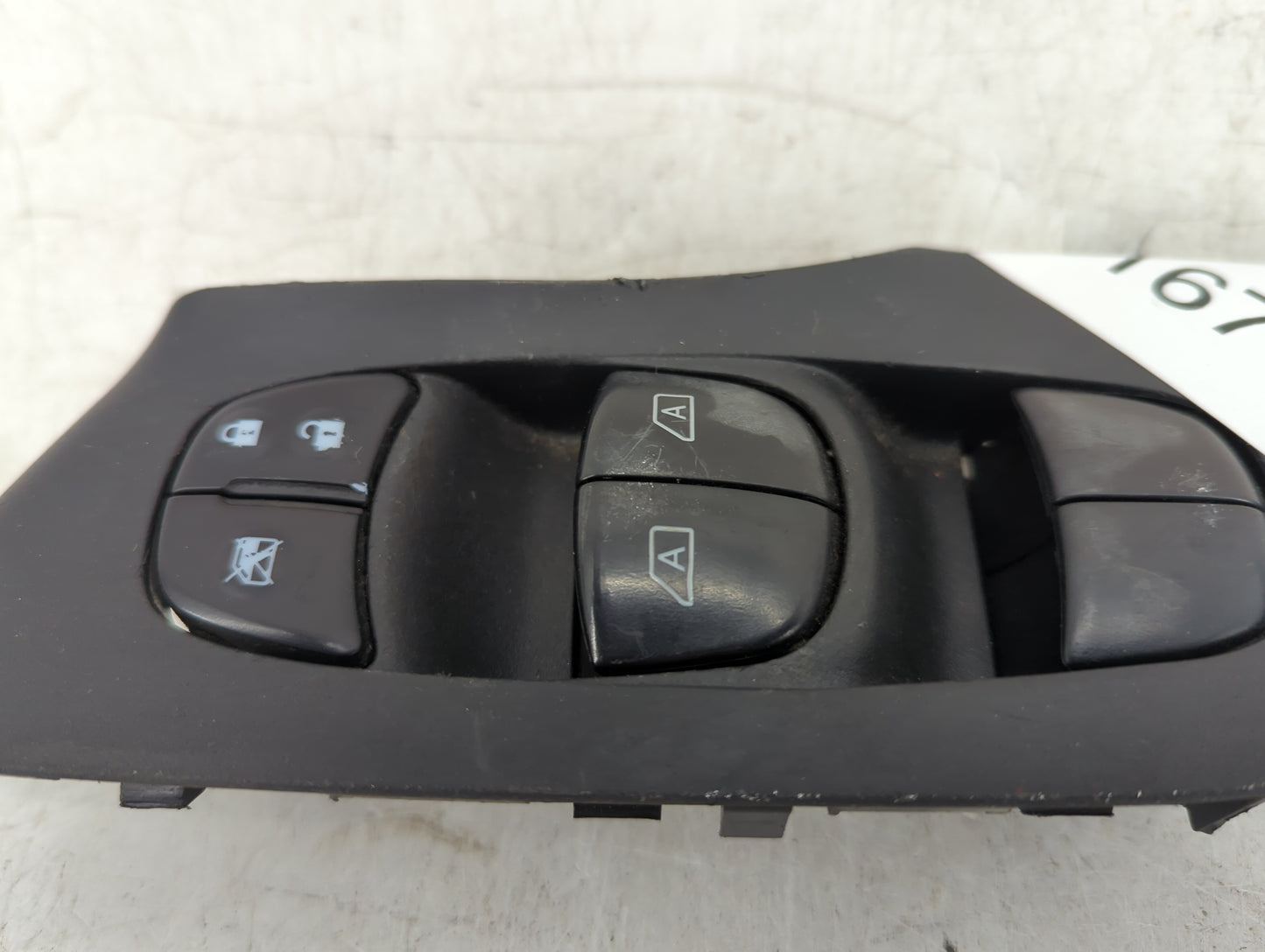 2013-2018 Nissan Altima Master Power Window Switch Replacement Driver Side Left P/N:25401 3TA4A Fits OEM Used Auto Parts - O