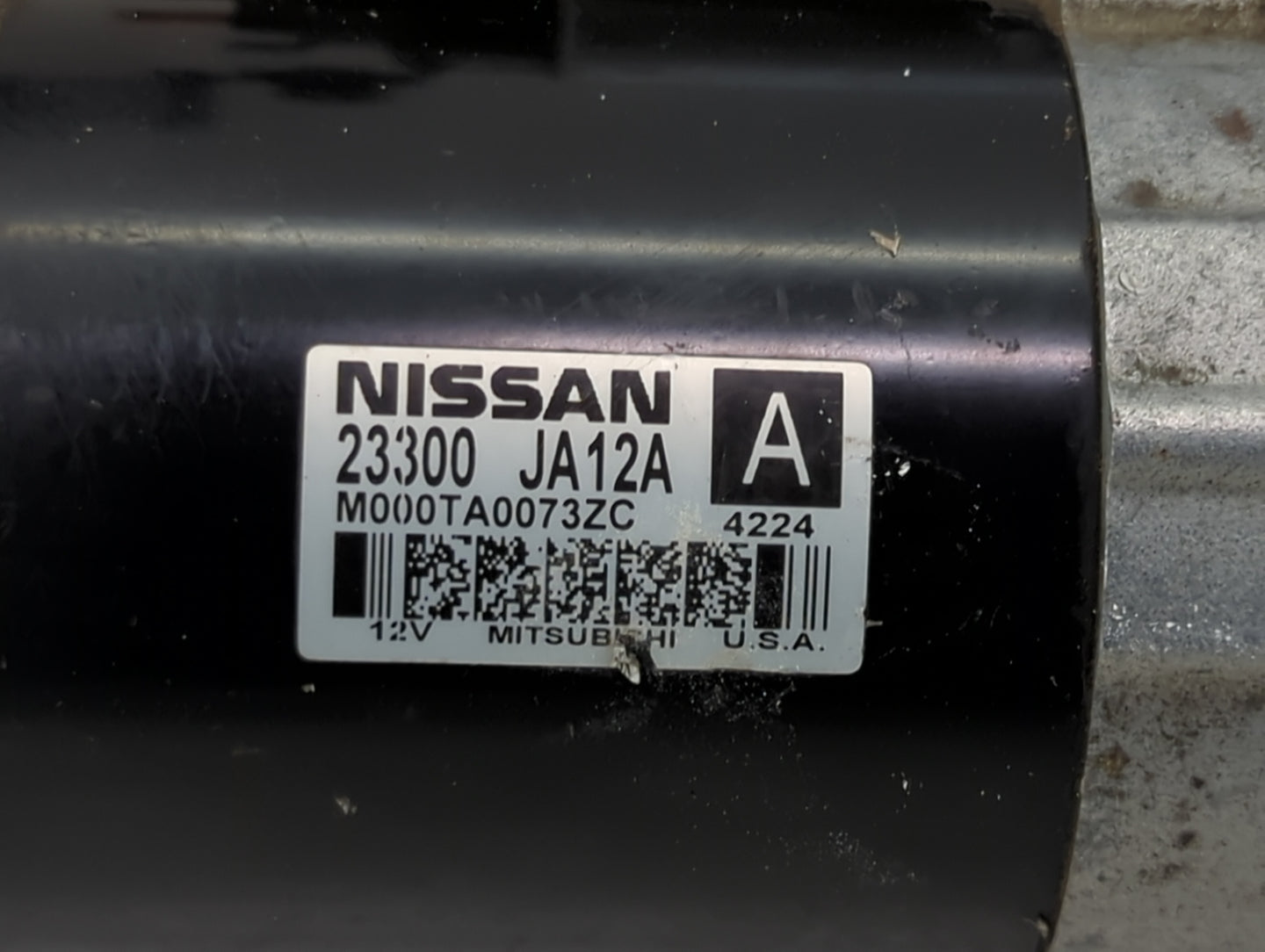 2013-2014 Nissan Altima Car Starter Motor Solenoid OEM P/N:23300 JA12A Fits Fits 2013 2014 2017 OEM Used Auto Parts - Oemuse