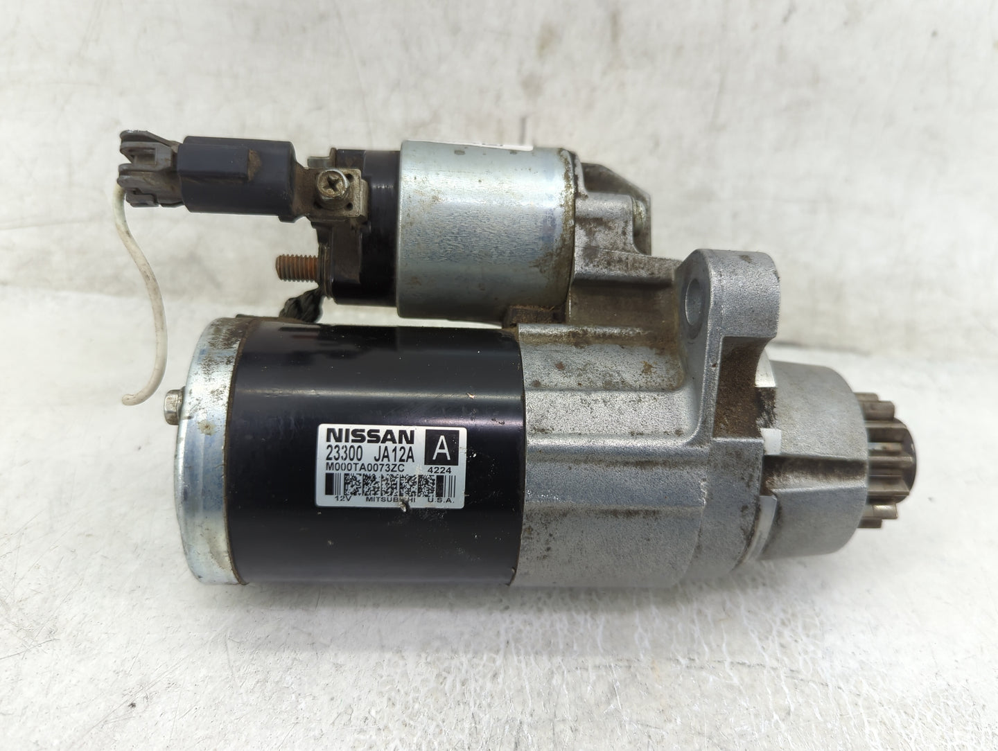 2013-2014 Nissan Altima Car Starter Motor Solenoid OEM P/N:23300 JA12A Fits Fits 2013 2014 2017 OEM Used Auto Parts - Oemuse