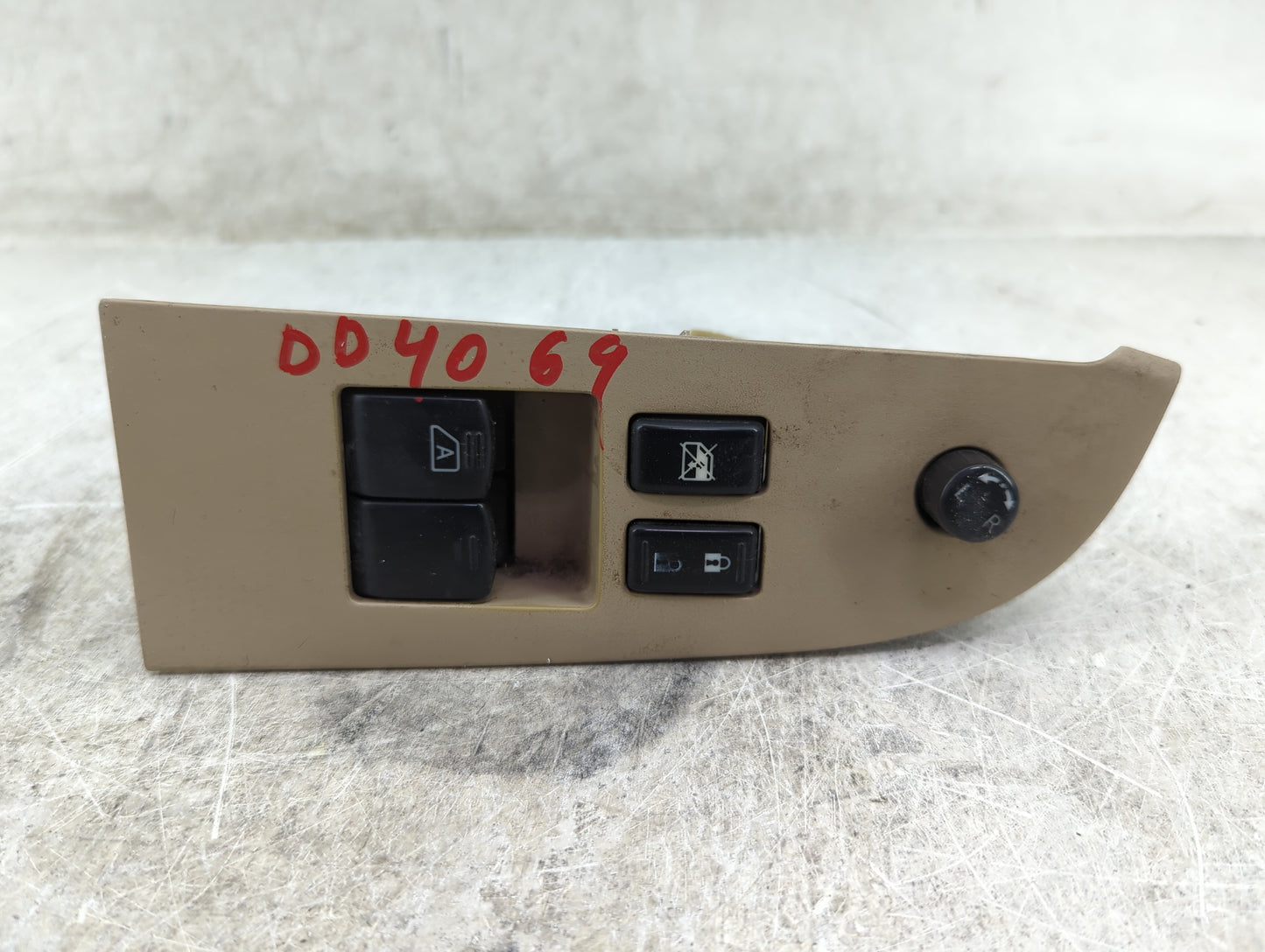 2008-2013 Nissan Altima Master Power Window Switch Replacement Driver Side Left P/N:25401 ZN60A Fits OEM Used Auto Parts - O