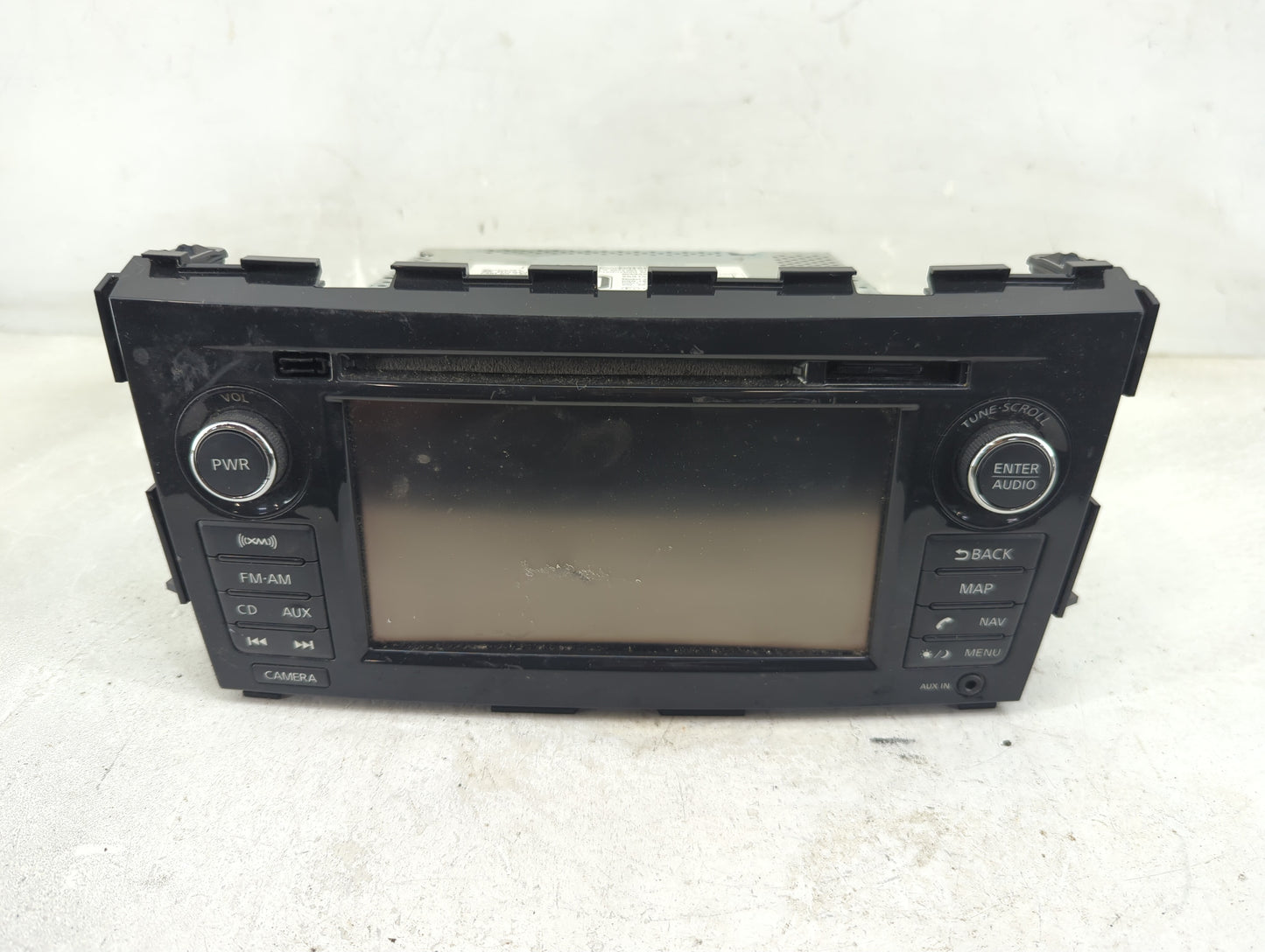 2013-2014 Nissan Altima Radio AM FM Cd Player Receiver Replacement P/N:259153TA1A 7 612 051 140 Fits Fits 2013 2014 OEM Used