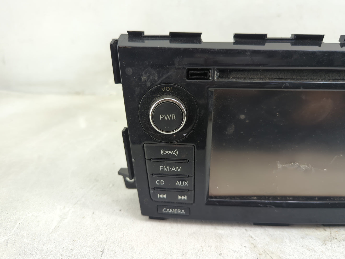 2013-2014 Nissan Altima Radio AM FM Cd Player Receiver Replacement P/N:259153TA1A 7 612 051 140 Fits Fits 2013 2014 OEM Used