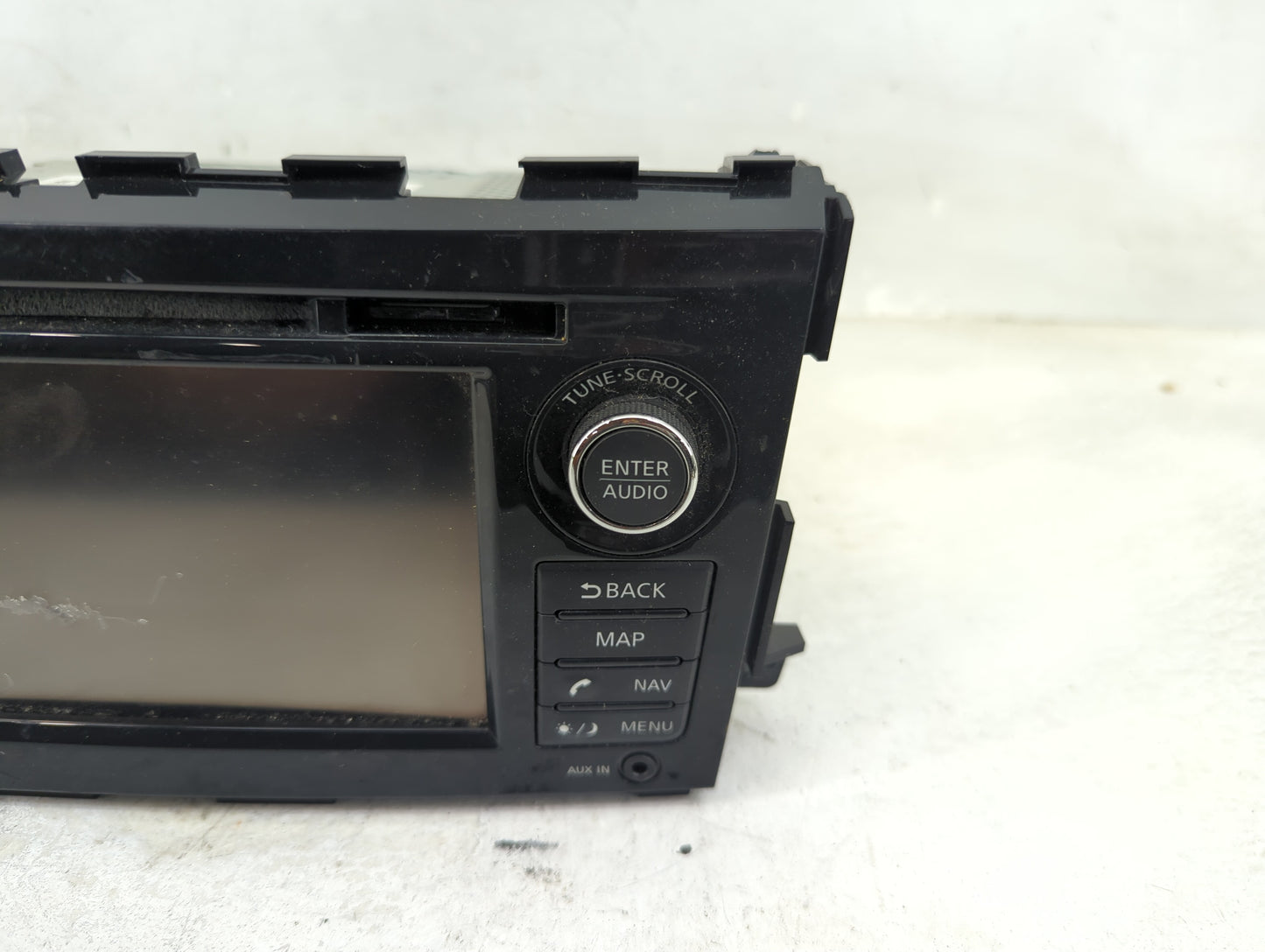 2013-2014 Nissan Altima Radio AM FM Cd Player Receiver Replacement P/N:259153TA1A 7 612 051 140 Fits Fits 2013 2014 OEM Used