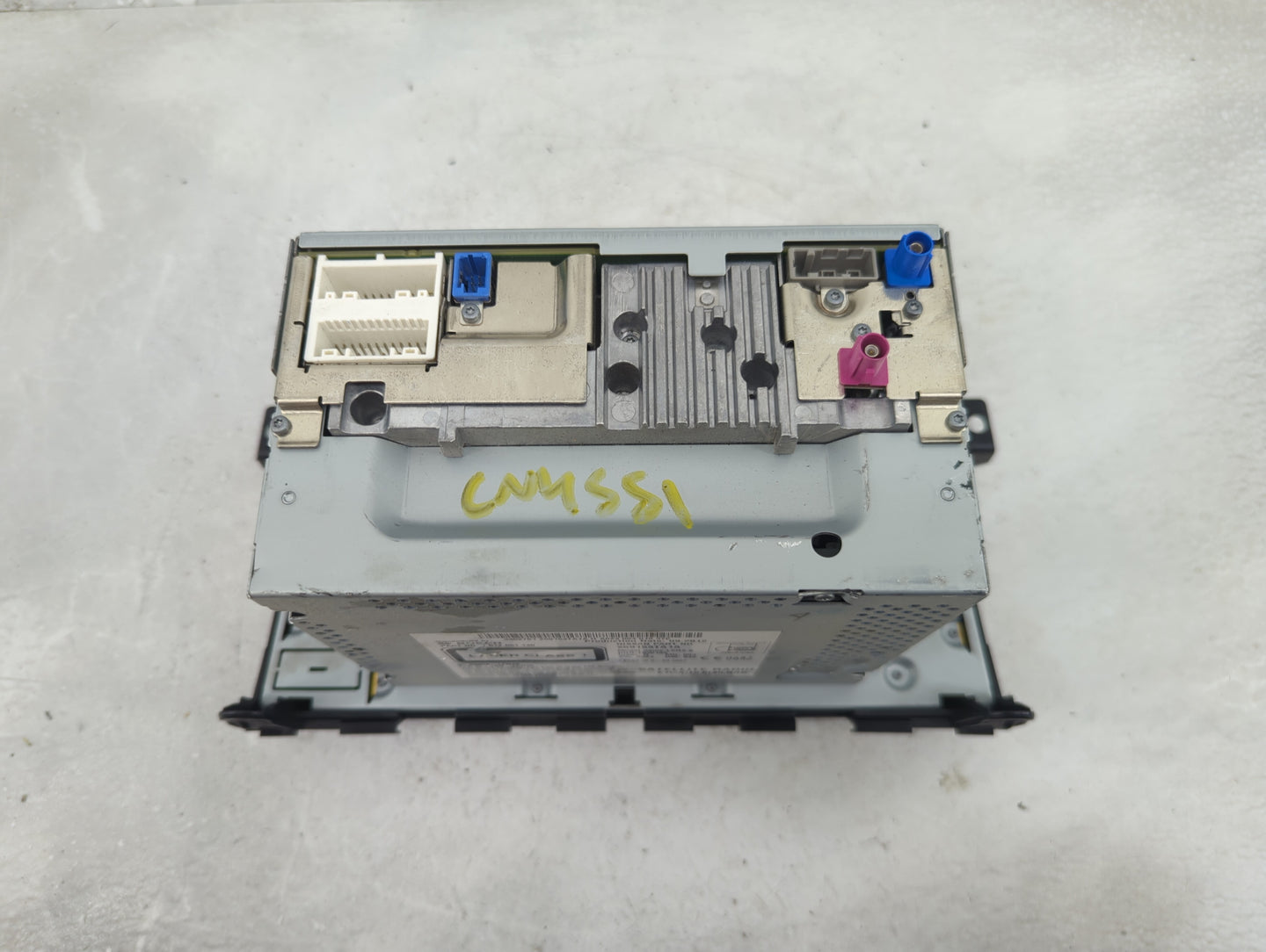 2013-2014 Nissan Altima Radio AM FM Cd Player Receiver Replacement P/N:259153TA1A 7 612 051 140 Fits Fits 2013 2014 OEM Used