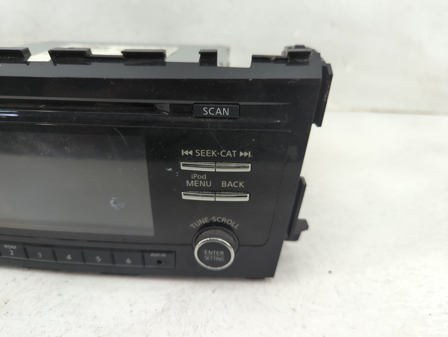2013 Nissan Altima Radio AM FM Cd Player Receiver Replacement P/N:281853TA0B CQ-FN22E44D Fits OEM Used Auto Parts - Oemuseda