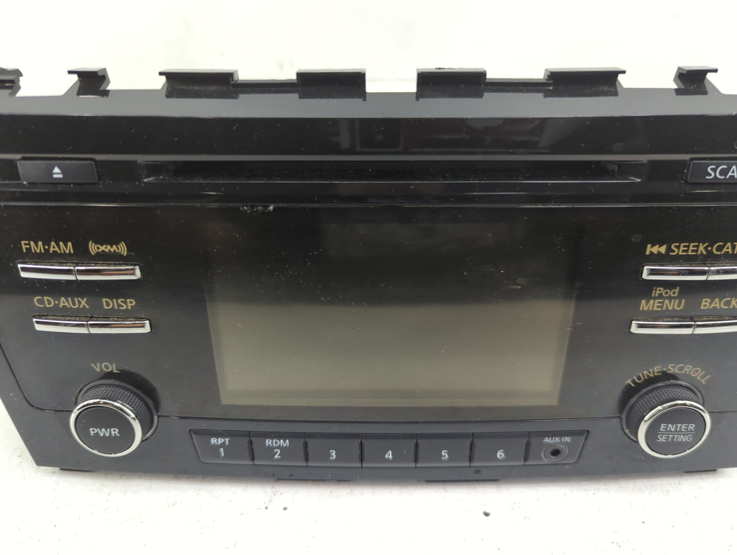 2013 Nissan Altima Radio AM FM Cd Player Receiver Replacement P/N:28185 3TA0B Fits OEM Used Auto Parts - Oemusedautoparts1.c