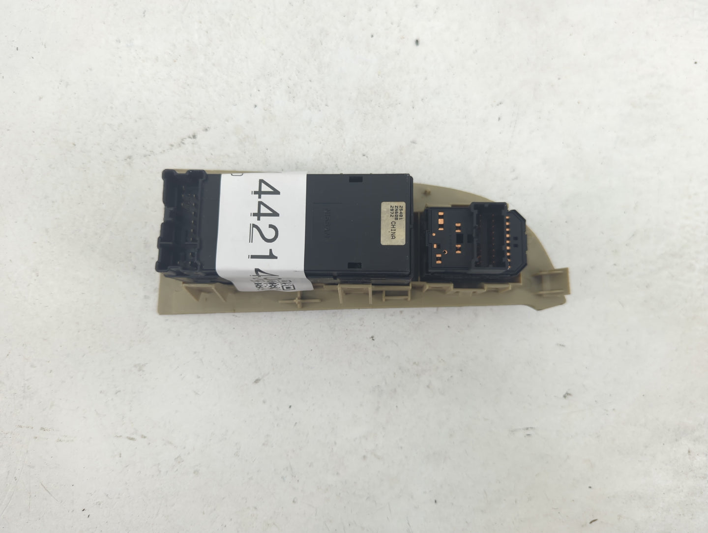 2008-2013 Nissan Altima Master Power Window Switch Replacement Driver Side Left P/N:25401ZN60B Fits OEM Used Auto Parts - Oe