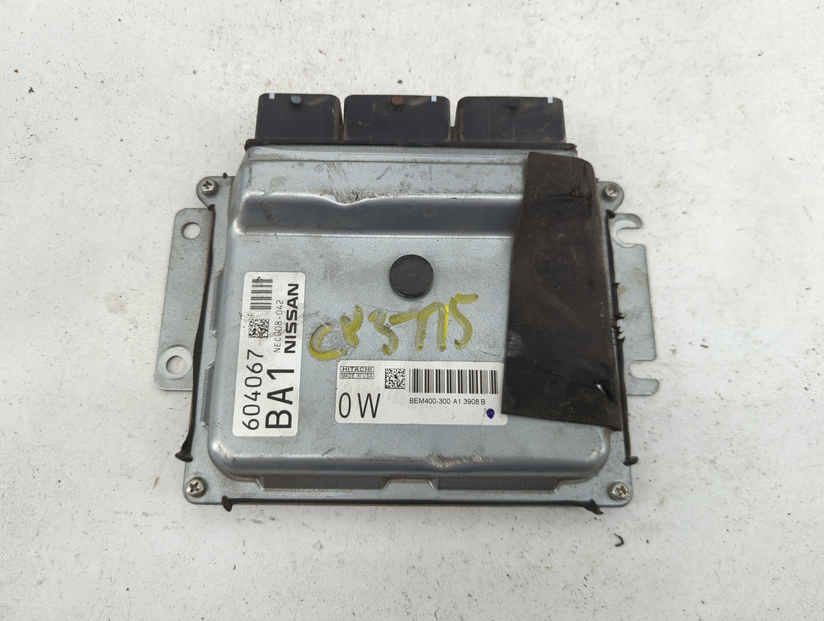 2013-2014 Nissan Altima PCM Engine Control Computer ECU ECM PCU OEM P/N:NEC008-042 BEM400-300 A1 Fits 2013 2014 OEM Used Aut