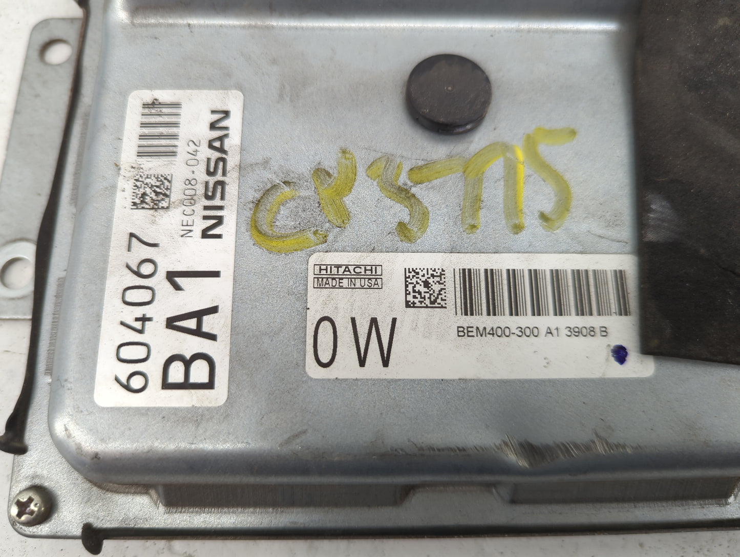 2013-2014 Nissan Altima PCM Engine Control Computer ECU ECM PCU OEM P/N:NEC008-042 BEM400-300 A1 Fits Fits 2013 2014 OEM Use