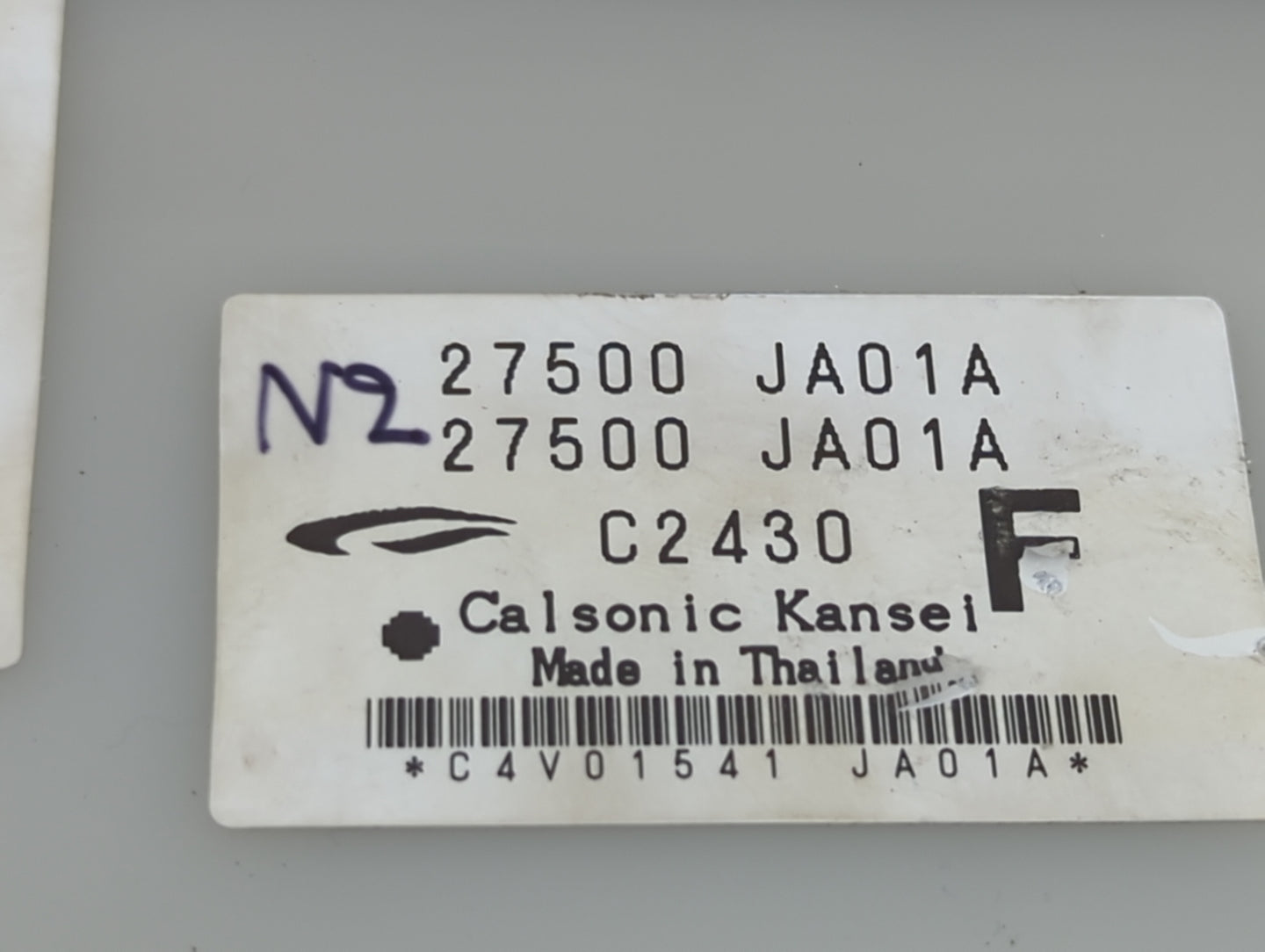 2007-2013 Nissan Altima Climate Control Module Temperature AC/Heater Replacement P/N:27500 JA01A Fits OEM Used Auto Parts - 