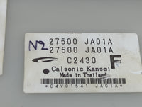 2007-2013 Nissan Altima Climate Control Module Temperature AC/Heater Replacement P/N:27500 JA01A Fits OEM Used Auto Parts - 