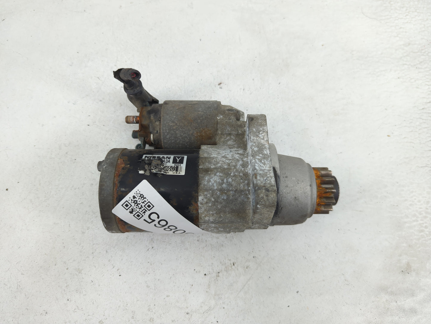 2007-2013 Nissan Altima Car Starter Motor Solenoid OEM Fits Fits 2007 2008 2009 2010 2011 2012 2013 OEM Used Auto Parts - Oe