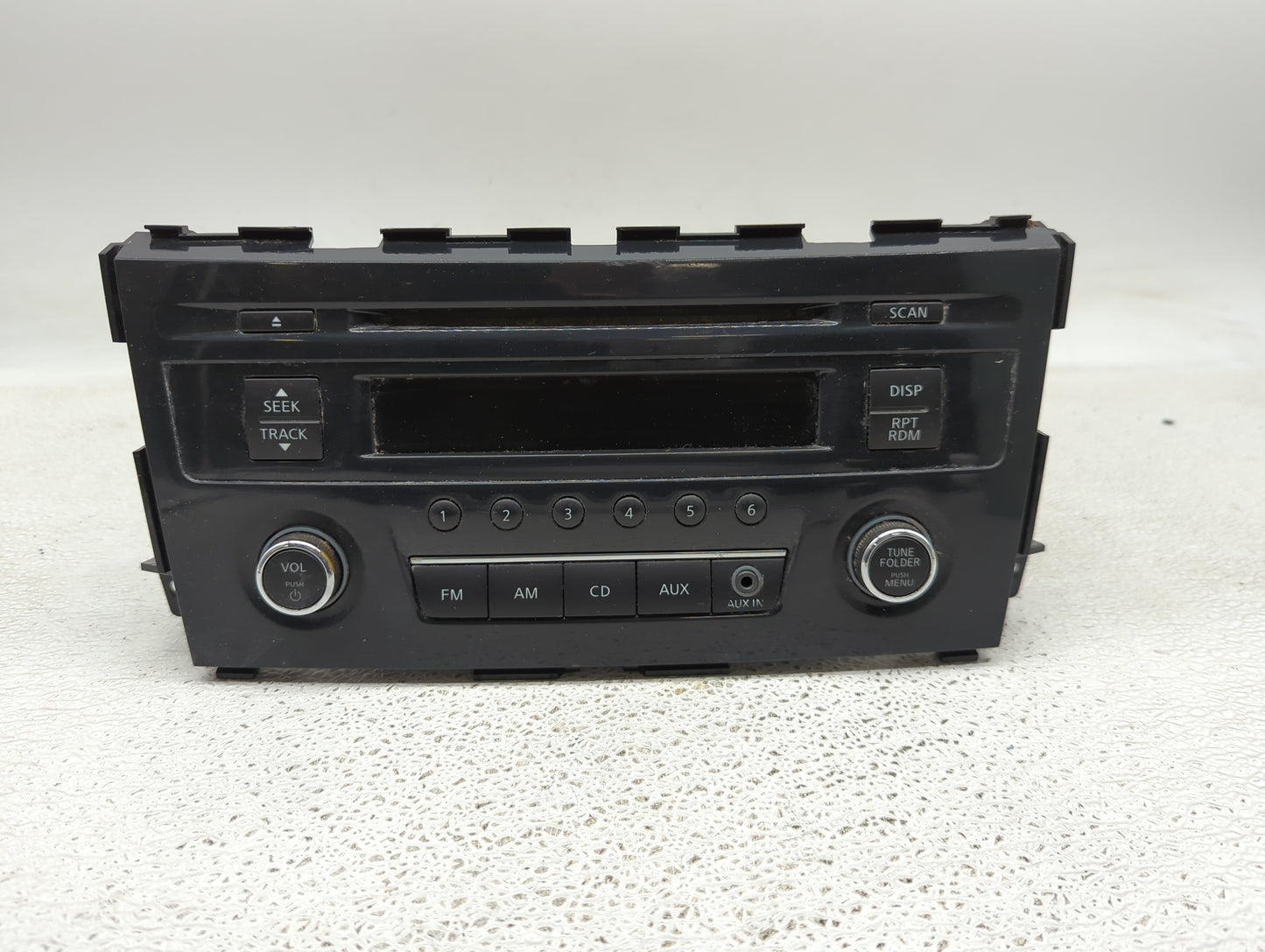 2013-2015 Nissan Altima Radio AM FM Cd Player Receiver Replacement P/N:28185 3TA0G Fits Fits 2013 2014 2015 OEM Used Auto Pa