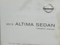 2013 Nissan Altima Owners Manual Book Guide P/N:OM3E0L33U4 OEM Used Auto Parts - Oemusedautoparts1.com