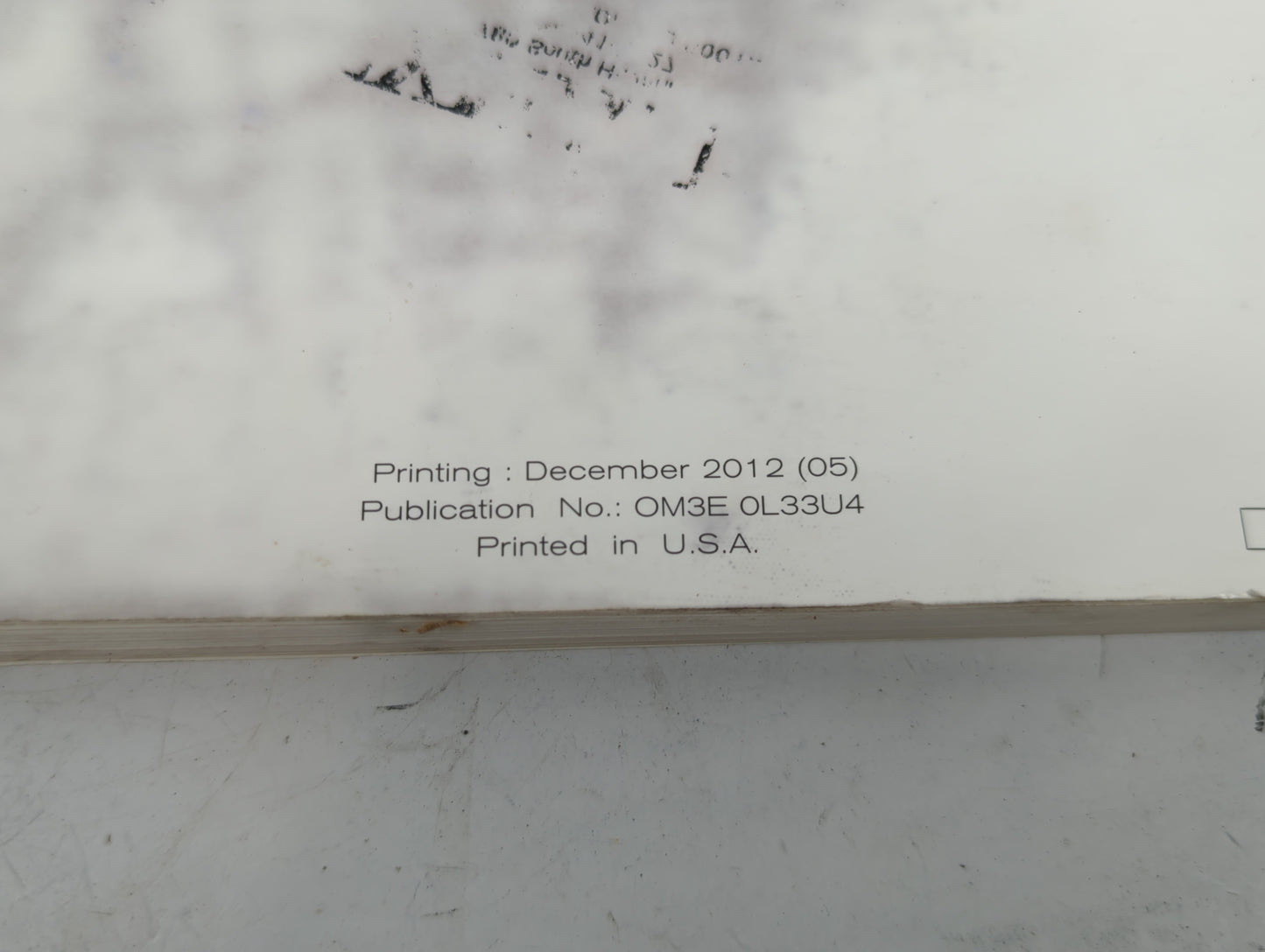 2013 Nissan Altima Owners Manual Book Guide P/N:OM3E0L33U4 OEM Used Auto Parts - Oemusedautoparts1.com