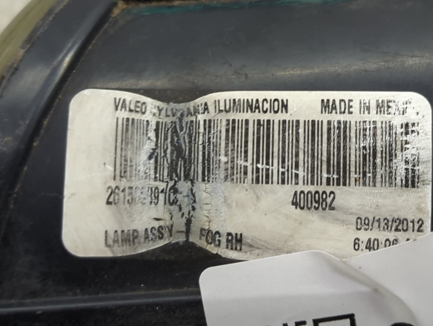 2007-2018 Nissan Altima Passenger Right Oem Fog Light Lamp Black - Oemusedautoparts1.com