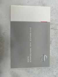 2013 Nissan Altima Owners Manual Book Guide P/N:OM3E 0L33U3 OEM Used Auto Parts - Oemusedautoparts1.com