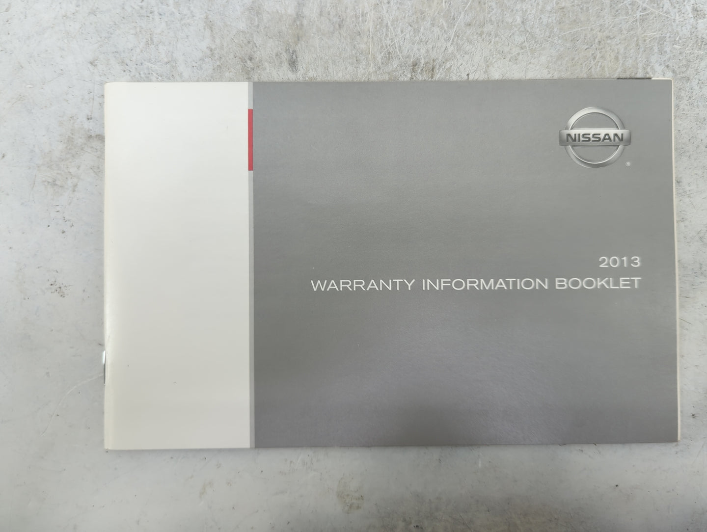 2013 Nissan Altima Owners Manual Book Guide P/N:OM3E 0L33U3 OEM Used Auto Parts - Oemusedautoparts1.com