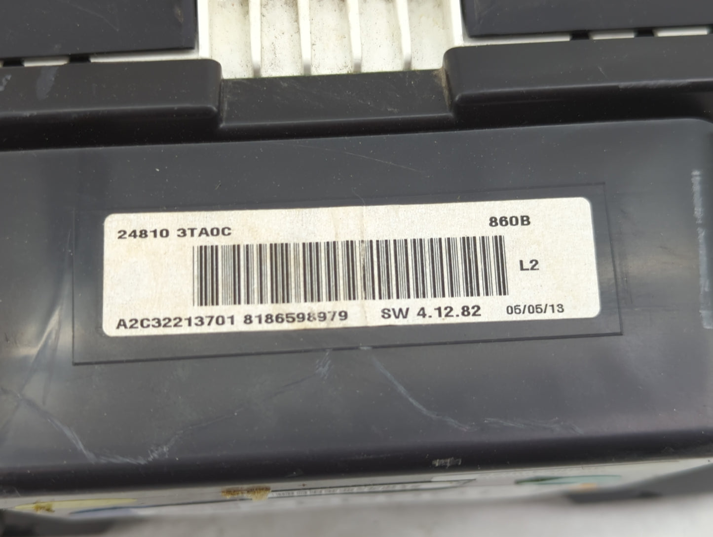 2013 Nissan Altima Instrument Cluster Speedometer Gauges P/N:24810 3TA0C A2C32213701, 8186598979 Miles: Fits OEM Used Auto P