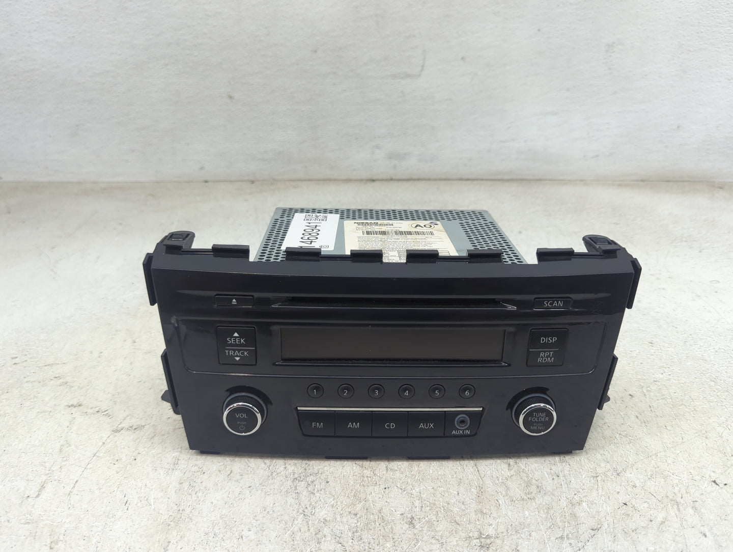 2013-2015 Nissan Altima Radio AM FM Cd Player Receiver Replacement P/N:28185 3TA0G PN-3378I, 276-1155-00 Fits Fits 2013 2014