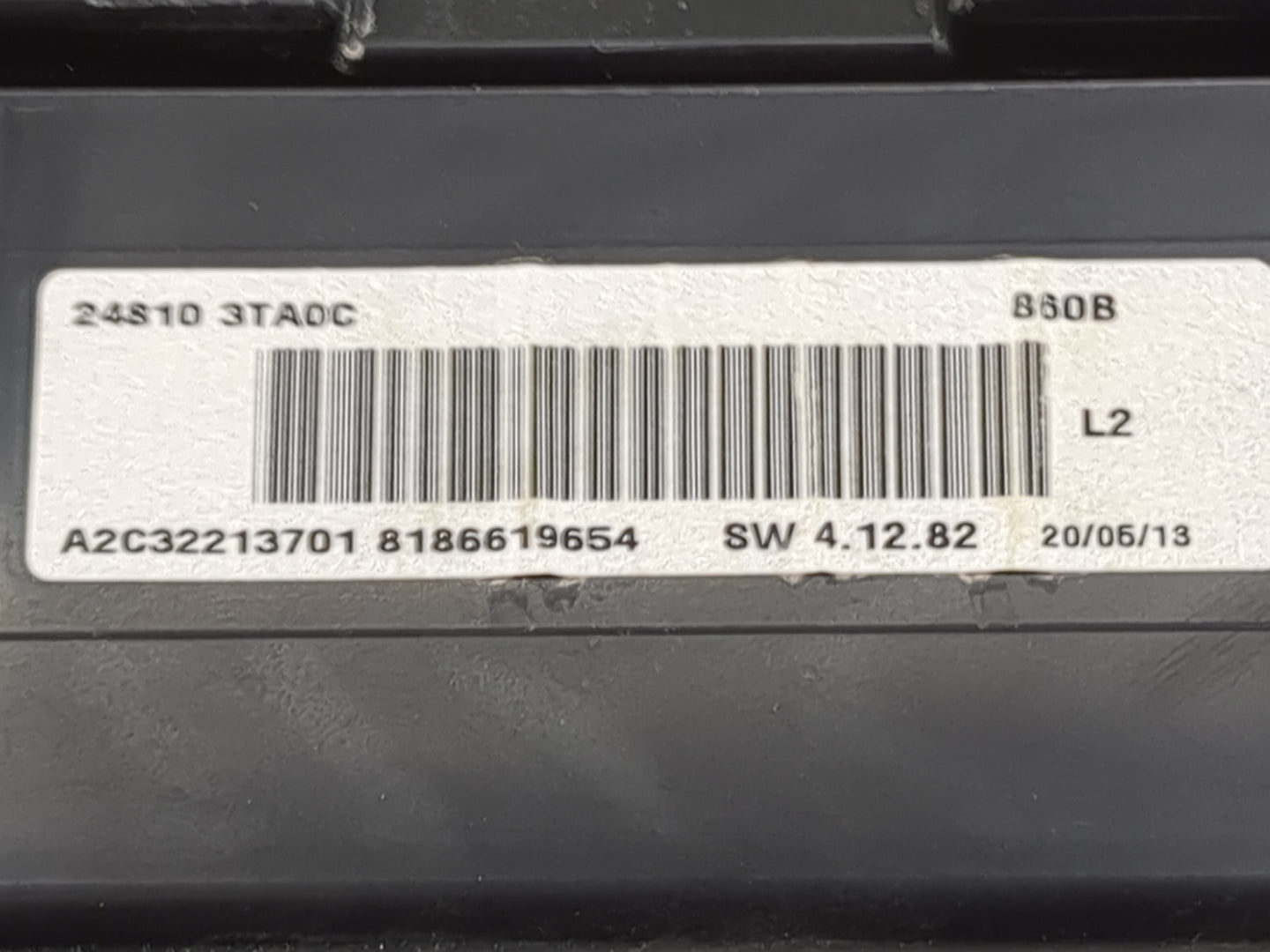 2013 Nissan Altima Instrument Cluster Speedometer Gauges P/N:24810 3TA0C A2C32213701, A2C53410967 Miles: Fits OEM Used Auto 