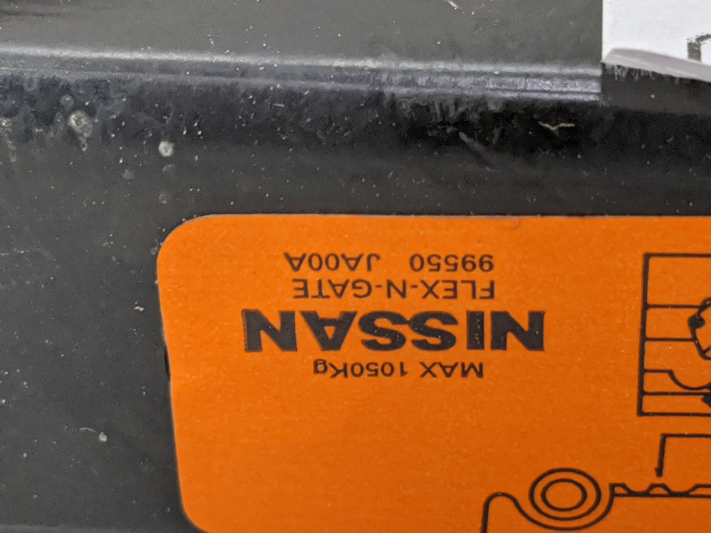 2013 Nissan Altima Spare Scissor Car Jack 1480182 - Oemusedautoparts1.com